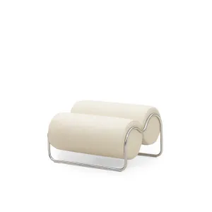 Chromeo Ottoman - [ Simpson Cream ] by Ellison Studios, a Ottomans for sale on Style Sourcebook