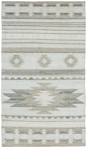 Imala Ivory Grey Indoor Outdoor Rug by Miss Amara, a Persian Rugs for sale on Style Sourcebook