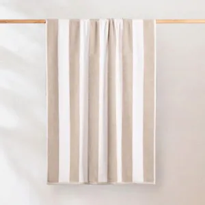 Striped Cabana Beach Towel - Cotton Terry, Stripes & Patterns - Canningvale by Canningvale_Cabana, a Sheets for sale on Style Sourcebook