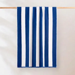 Striped Cabana Beach Towel - Cotton Terry, Stripes & Patterns - Canningvale by Canningvale_Cabana, a Sheets for sale on Style Sourcebook