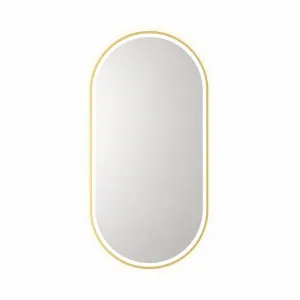 Beau Monde - Brushed Gold by Aulic, a Illuminated Mirrors for sale on Style Sourcebook