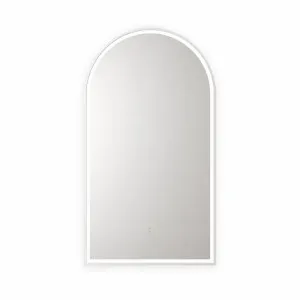 Canterbury - Matte White by Aulic, a Illuminated Mirrors for sale on Style Sourcebook