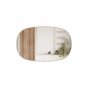 Valmont Horizontal 1100mm - Brushed Bronze by Aulic, a Illuminated Mirrors for sale on Style Sourcebook