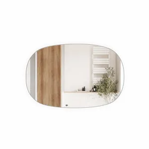 Valmont Horizontal 1400mm - Brushed Nickel by Aulic, a Illuminated Mirrors for sale on Style Sourcebook