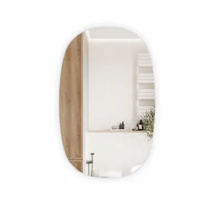 Valmont Vertical 580mm - Matte White by Aulic, a Illuminated Mirrors for sale on Style Sourcebook