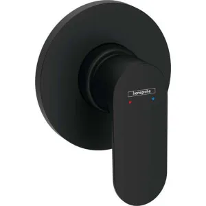 Hansgrohe Rebris S Single Lever Shower Mixer Matte Black by Hansgrohe, a Shower Heads & Mixers for sale on Style Sourcebook