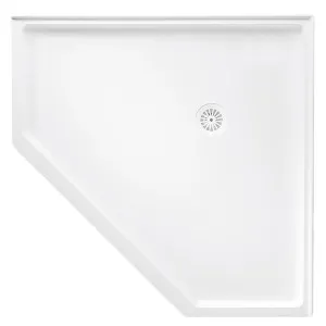 Marbletrend Flinders Polymarble Corner Shower Base 914mm x 914mm by Marble trend, a Showers for sale on Style Sourcebook
