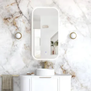 Otti LED Newport Frameless Mirror Soft Square by Otti, a Vanity Mirrors for sale on Style Sourcebook