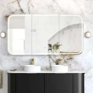 Otti LED Newport 1500(W)x750(H) Black Oak Shaving Cabinet - Premium Edition by Otti, a Shaving Cabinets for sale on Style Sourcebook