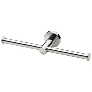 Phoenix Radii Double Toilet Roll Holder Round Plate Chrome by PHOENIX, a Toilets & Bidets for sale on Style Sourcebook
