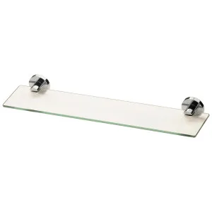 Phoenix Radii Glass Shelf Round Plate Chrome by PHOENIX, a Shelves & Soap Baskets for sale on Style Sourcebook