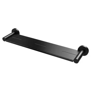 Phoenix Radii Metal Shelf Round Plate Matte Black by PHOENIX, a Shelves & Soap Baskets for sale on Style Sourcebook