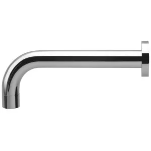 Phoenix Vivid Wall Basin Outlet 200mm Curved Chrome by PHOENIX, a Bathroom Taps & Mixers for sale on Style Sourcebook