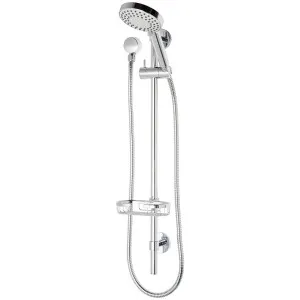 Phoenix Vivid Premium Rail Shower With Basket Chrome by PHOENIX, a Shower Heads & Mixers for sale on Style Sourcebook