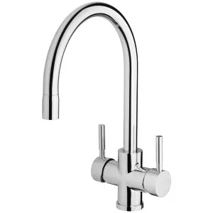 Phoenix Vivid Filtered Gooseneck Sink Mixer 220mm Chrome With Filters by PHOENIX, a Kitchen Taps & Mixers for sale on Style Sourcebook