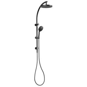 Phoenix Vivid Twin Shower Matte Black by PHOENIX, a Shower Heads & Mixers for sale on Style Sourcebook