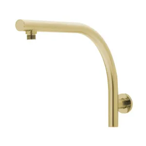 Phoenix Rush Hi Rise Shower Arm Only Brushed Gold by PHOENIX, a Shower Heads & Mixers for sale on Style Sourcebook
