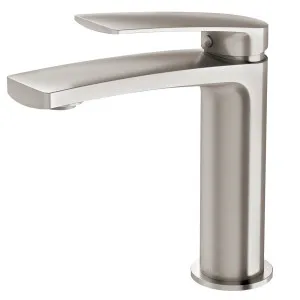 Phoenix Mekko Basin Mixer Brushed Nickel by PHOENIX, a Bathroom Taps & Mixers for sale on Style Sourcebook