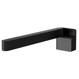 Phoenix 230mm Square Designer Swivel Bath Outlet Matte Black by PHOENIX, a Bathroom Taps & Mixers for sale on Style Sourcebook