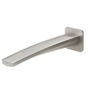 Phoenix Mekko 200mm Wall Basin Outlet Brushed Nickel by PHOENIX, a Bathroom Taps & Mixers for sale on Style Sourcebook