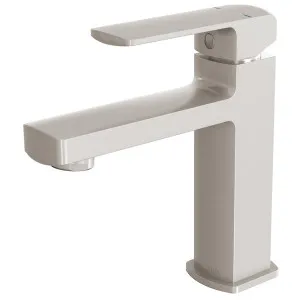 Phoenix Teva Basin Mixer Brushed Nickel by PHOENIX, a Bathroom Taps & Mixers for sale on Style Sourcebook