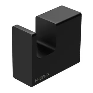 Phoenix Lexi Mkii Robe Hook Matte Black by PHOENIX, a Shelves & Hooks for sale on Style Sourcebook
