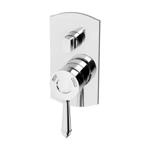 Phoenix Nostalgia Shower - Bath Diverter Mixer Chrome by PHOENIX, a Bathroom Taps & Mixers for sale on Style Sourcebook
