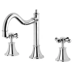 Phoenix Nostalgia Basin Set Shepherds Crook Chrome by PHOENIX, a Bathroom Taps & Mixers for sale on Style Sourcebook