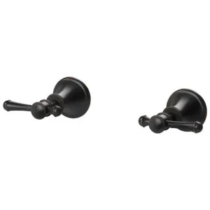 Phoenix Nostalgia Lever Wall Top Assemblies Antique Black by PHOENIX, a Bathroom Taps & Mixers for sale on Style Sourcebook
