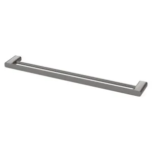 Phoenix Nuage Double Towel Rail 800mm Brushed Carbon by PHOENIX, a Towel Rails for sale on Style Sourcebook