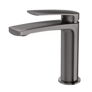 Phoenix Mekko Basin Mixer Brushed Carbon by PHOENIX, a Bathroom Taps & Mixers for sale on Style Sourcebook