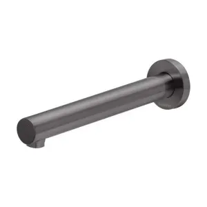 Phoenix Vivid Wall Bath Outlet 200mm Brushed Carbon by PHOENIX, a Bathroom Taps & Mixers for sale on Style Sourcebook