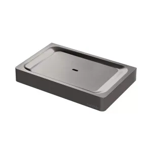 Phoenix Gloss Soap Dish Brushed Carbon by PHOENIX, a Shelves & Soap Baskets for sale on Style Sourcebook