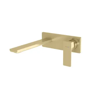 Phoenix Gloss MKII Switchmix Wall Basin / Bath Mixer Set 200mm Brushed Gold by PHOENIX, a Bathroom Taps & Mixers for sale on Style Sourcebook