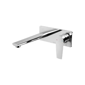 Phoenix Arlo Wall Basin / Bath Mixer Set 200mm Trim Kit Only Chrome by PHOENIX, a Bathroom Taps & Mixers for sale on Style Sourcebook