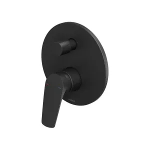 Phoenix Ivy MKII Shower / Bath Diverter Mixer Trim Kit Matte Black by PHOENIX, a Bathroom Taps & Mixers for sale on Style Sourcebook