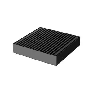 Phoenix Point Drain HG 100mm Outlet 76mm Matte Black by PHOENIX, a Bathroom Fixtures for sale on Style Sourcebook