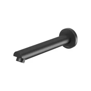 Phoenix Pina Wall Bath / Basin Outlet 180mm Matte Black by PHOENIX, a Bathroom Taps & Mixers for sale on Style Sourcebook
