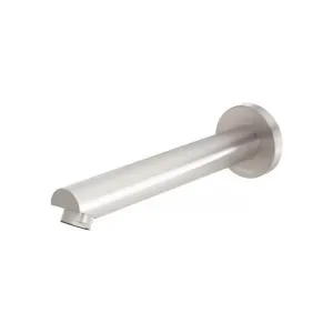 Phoenix Pina Wall Bath / Basin Outlet 180mm Brushed Nickel by PHOENIX, a Bathroom Taps & Mixers for sale on Style Sourcebook
