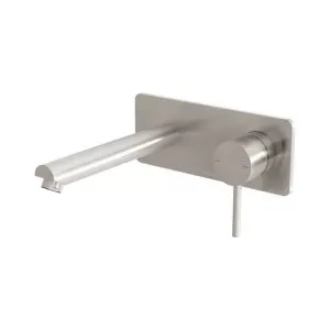 Phoenix Pina Wall Basin / Bath Mixer Set 180mm Trim Kit Only Brushed Nickel by PHOENIX, a Bathroom Taps & Mixers for sale on Style Sourcebook