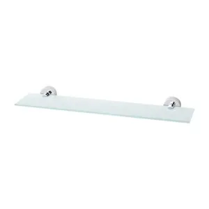 Phoenix Vivid Glass Shelf Chrome by PHOENIX, a Shelves & Soap Baskets for sale on Style Sourcebook