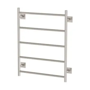 Phoenix Radii Towel Ladder 550 x 740mm Square Plate Brushed Nickel by PHOENIX, a Towel Rails for sale on Style Sourcebook