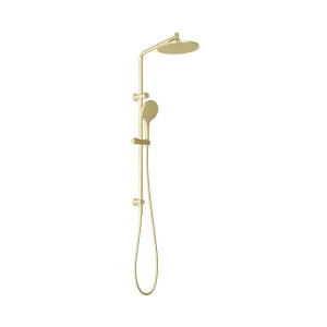 Phoenix Ormond Twin Shower Brushed Gold by PHOENIX, a Shower Heads & Mixers for sale on Style Sourcebook