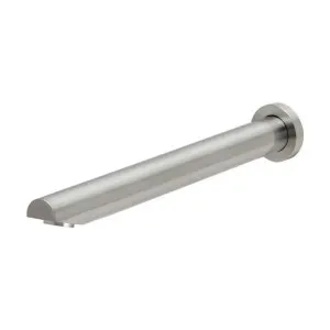 Phoenix Vivid Wall Bath Outlet 32 x 300mm Angled Brushed Nickel by PHOENIX, a Bathroom Taps & Mixers for sale on Style Sourcebook