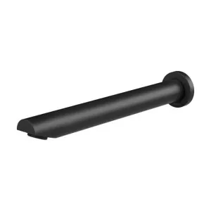 Phoenix Vivid Wall Bath Outlet 32 x 300mm Angled Matte Black by PHOENIX, a Bathroom Taps & Mixers for sale on Style Sourcebook