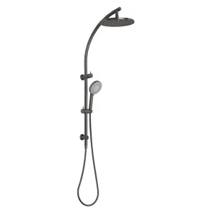 Phoenix Vivid Twin Shower Brushed Carbon by PHOENIX, a Shower Heads & Mixers for sale on Style Sourcebook