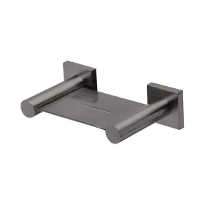 Phoenix Radii Soap Dish Square Plate Brushed Carbon by PHOENIX, a Shelves & Soap Baskets for sale on Style Sourcebook