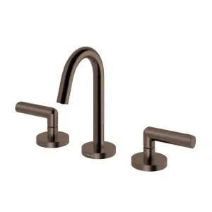Phoenix Vivid Slimline Plus Lever Basin Set Brushed Bronze by PHOENIX, a Bathroom Taps & Mixers for sale on Style Sourcebook
