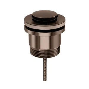 Phoenix 40mm Flat Pop Up Universal Waste Brushed Bronze by PHOENIX, a Traps & Wastes for sale on Style Sourcebook