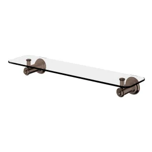 Phoenix Cromford Glass Shelf 450mm Brushed Bronze by PHOENIX, a Shelves & Soap Baskets for sale on Style Sourcebook